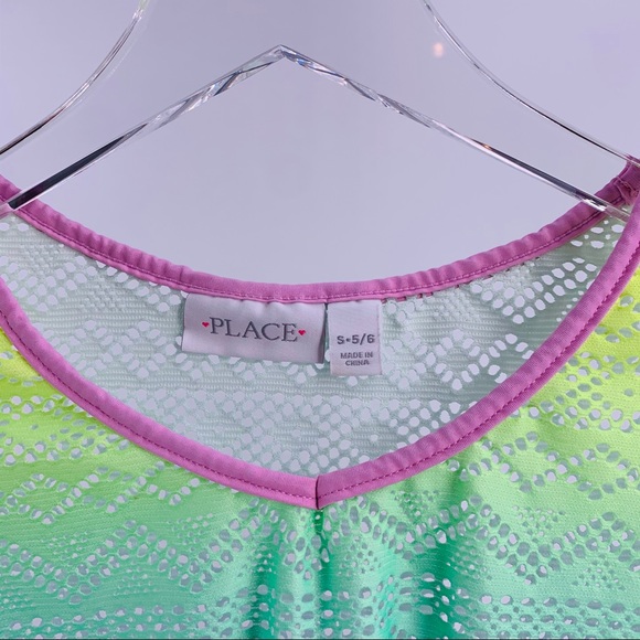 CHILDREN’S PLACE Rainbow Cover Up - Picture 2 of 7